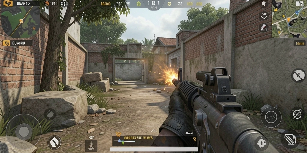 Tampilan seru gameplay BUAH4D yang mendebarkan dan penuh aksi.