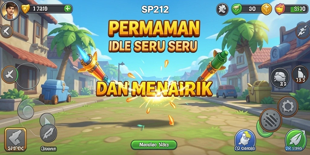 Screenshot menampilkan gameplay Idle SP212 yang menawan dan menarik.