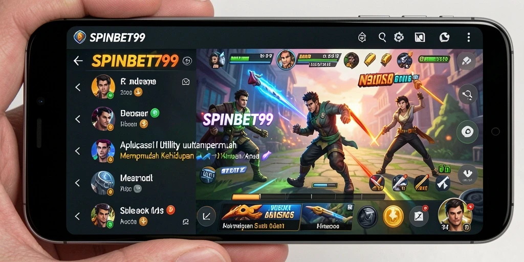 Tampilan antarmuka SPINBET99 yang sederhana dan efisien.